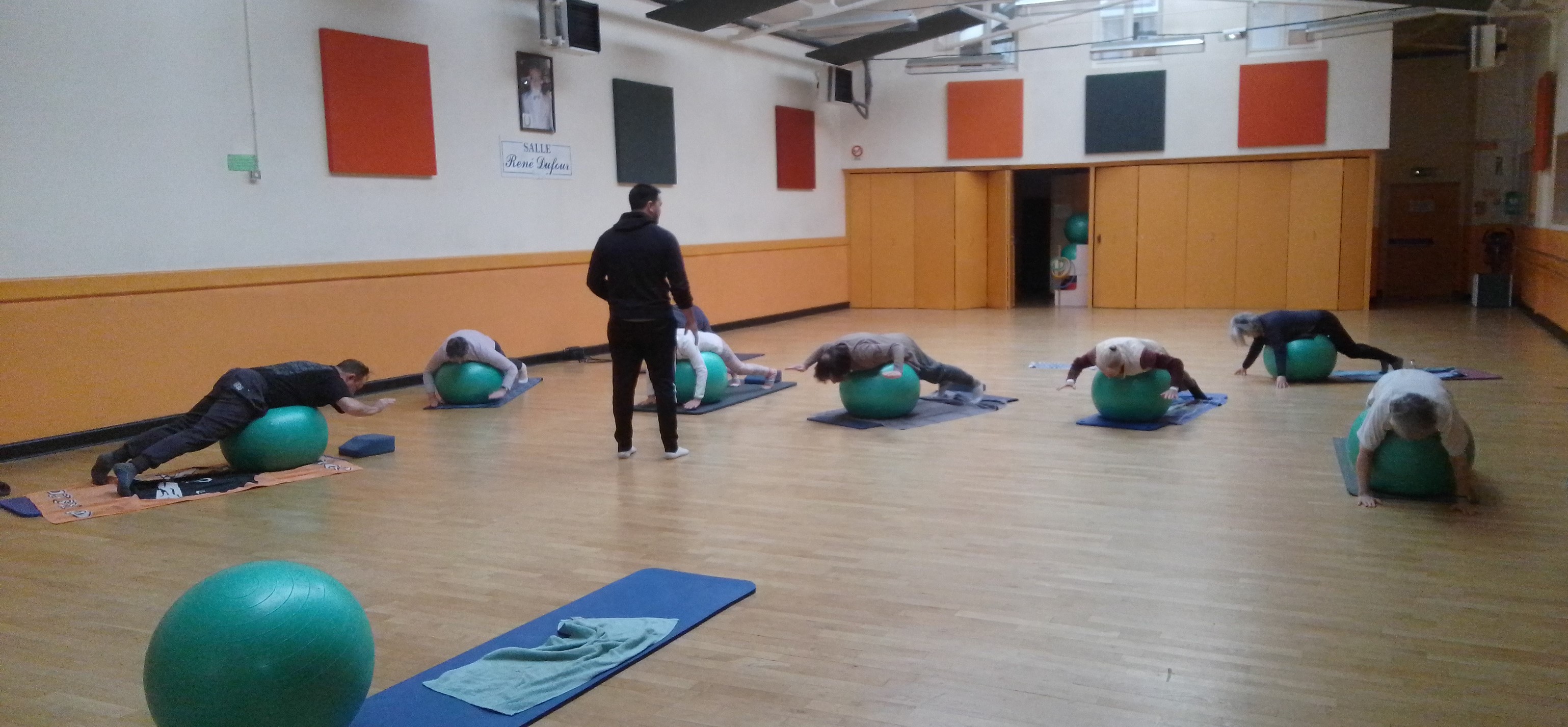 Séance de Pilates